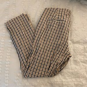 Plaid  Trousers